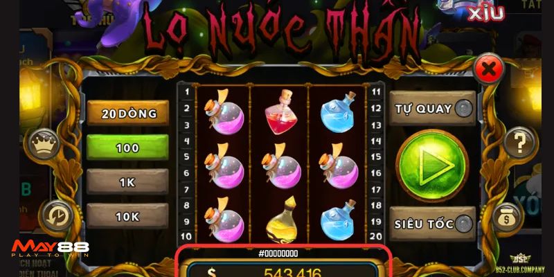 Một số chương trình khuyến mãi hấp dẫn tại game Lọ Nước Thần May88